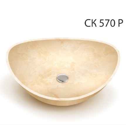 Раковина из искусственного камня в ванную CK5702P